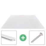 Acrylaat kanaalplaat | 16 mm | Profiel Zeven | Voordeelpakket