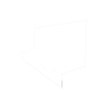 Dorpel | Typ 1 | 4 cm x 2,4 cm x 2,5 cm x 2,00 m