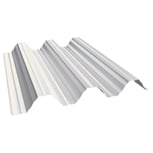 Warmdakplaat T92P | Dak Staal 0,75 mm | 25 µm Polyester | 9010 - Zuiverwit Warmdakplaat T92P | Dak