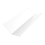 Kilgoot | 195 x 195 x 2000 mm Staal 0,75 mm | 25 µm Polyester | 9010 - Zuiverwit Kilgoot | 195 x 195 x 2000 mm
