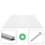 Polycarbonaat kanaalplaat | 16 mm | Profiel DUO | Voordeelpakket