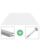 Polycarbonaat kanaalplaat | 16 mm | Profiel Mendig | Voordeelpakket