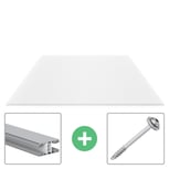 Polycarbonaat kanaalplaat | 16 mm | Profiel Mendig | Voordeelpakket