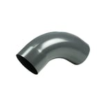 Regenpijp bocht en -uitloopstuk 72°
