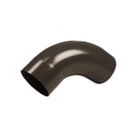 Regenpijp bocht en -uitloopstuk 72°
