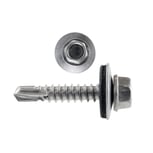 RVS schroeven | Voor montage dal op houten constructie
