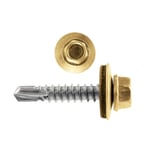 RVS schroeven | Voor montage dal op houten constructie