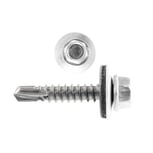 RVS schroeven | Voor montage dal op houten constructie
