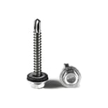 RVS schroeven | Voor montage profieltop op houten constructie
