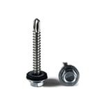 RVS schroeven | Voor montage profieltop op houten constructie
