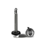 RVS schroeven | Voor montage profieltop op houten constructie