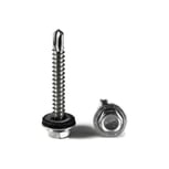 RVS schroeven | Voor montage profieltop op houten constructie
