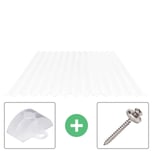 PVC golfplaat | 76/18 | Voordeelpakket