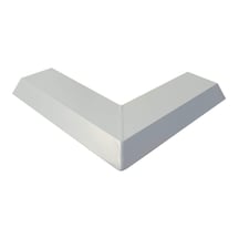 Binnenhoek ISOS | Aluminium | Länge 25 cm | Zilver-metallic matt #2