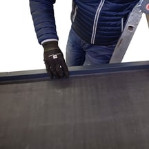 Dakrandprofiel CUBE | Aluminium | Länge 1,00 m | Antracietgrijs gestructureerd #4