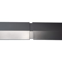 Dakrandverbinder ISOS | Aluminium | Länge 10 cm | Zilver-metallic matt #3