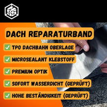 Dakreparatietape met MicroSealant® PLUS | Breedte 50 mm | Lengte 2,50 m | Zwart #2