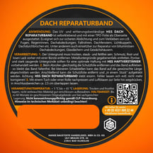 Dakreparatietape met MicroSealant® | Breedte 50 mm | Lengte 2,50 m | Wit #6