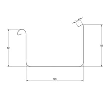 Bakgoot Staal | Ø 125 mm | 9005 - Gitzwart | Lengte = 4 m Bakgoot | Staal | Ø 125 mm | 9005 - Gitzwart | Lengte = 4 m #2