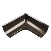 Goot binnenhoek 90° Staal | Ø 125 mm | Kleur bruin Goot binnenhoek 90° | Staal | Ø 125 mm | Kleur bruin #1