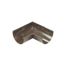 Goot binnenhoek 90° PVC | Ø 125 mm | Kleur bruin Goot binnenhoek 90° | PVC | Ø 125 mm | Kleur bruin #1