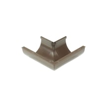 Goot buitenhoek 90 ° PVC | Ø 100 mm | Kleur bruin Goot buitenhoek 90 ° | PVC | Ø 100 mm | Kleur bruin #1