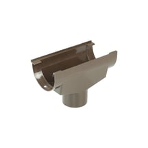Goot uitlaatstuk PVC | Ø 125/90 mm | Kleur bruin Goot uitlaatstuk | PVC | Ø 125/90 mm | Kleur bruin #1