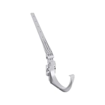 Gootbeugel verstelbaar PVC | Ø 150 mm | Kleur grijs Gootbeugel verstelbaar | PVC | Ø 150 mm | Kleur grijs #1