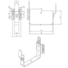 Gootbeugel Staal | Ø 125 mm | 7016 - Antracietgrijs Gootbeugel | Staal | Ø 125 mm | 7016 - Antracietgrijs #2