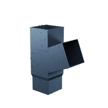 Regen T-stuk 60° Staal | Ø 80 mm | 7016 - Antracietgrijs Regen T-stuk 60° | Staal | Ø 80 mm | 7016 - Antracietgrijs #1