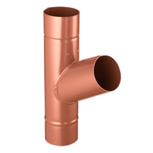 Regen T-stuk 60° Staal | Ø 100 mm | 8004 - Koperbruin Regen T-stuk 60° | Staal | Ø 100 mm | 8004 - Koperbruin #1