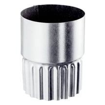 Regenpijp verbindingsstuk Staal | Ø 120 mm | Verzinkt Regenpijp verbindingsstuk | Staal | Ø 120 mm | Verzinkt #1
