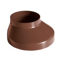 Regenpijp verloopstuk | PVC | Ø 75/150 mm | Kleur bruin #1