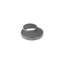Regenpijp verloopstuk PVC | Ø 90/130 mm | Kleur grafiet Regenpijp verloopstuk | PVC | Ø 90/130 mm | Kleur grafiet #1