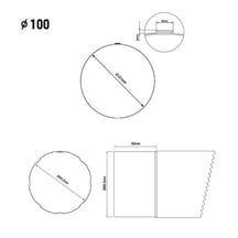 Regenpijp Staal | Ø 100 mm | Verzinkt | Lengte = 3 m Regenpijp | Staal | Ø 100 mm | Verzinkt | Lengte = 3 m #2