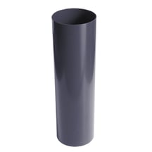 Kunststof dakgoot voordeelpakket 10,00 m | Ø 100/75 mm | Kleur grafiet #8