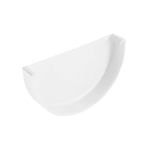 Kunststof dakgoot voordeelpakket 10,00 m | Ø 100/75 mm | Kleur wit #4