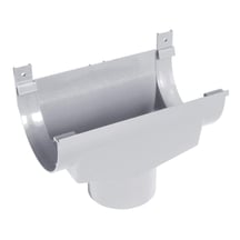 Kunststof dakgoot voordeelpakket 4,00 m | Ø 150/110 mm | Kleur grijs #6