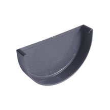 Kunststof dakgoot voordeelpakket 6,00 m | Ø 100/75 mm | Kleur grafiet #6