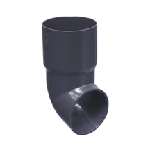 Kunststof dakgoot voordeelpakket 6,00 m | Ø 125/90 mm | Kleur grafiet #12