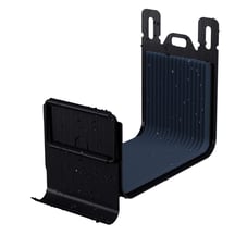 Stalen bakgoot voordeelpakket 10 m | Ø 125/80 mm | 9005 - Gitzwart #4