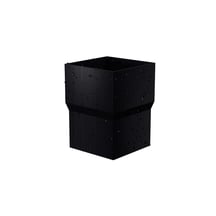 Stalen bakgoot voordeelpakket 3 m | Ø 125/80 mm | 9005 - Gitzwart #9