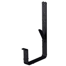 Stalen bakgoot voordeelpakket 4 m | Ø 125/80 mm | 9005 - Gitzwart #5