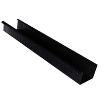 Stalen bakgoot voordeelpakket 8 m | Ø 125/80 mm | 9005 - Gitzwart #3