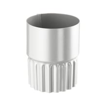 Stalen dakgoot voordeelpakket 10 m | Ø 125/90 mm | 9006 - Zilver-Metallic #10