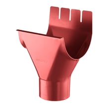 Stalen dakgoot voordeelpakket 3 m | Ø 125/90 mm | 028 - Kersrood #7
