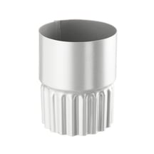 Stalen dakgoot voordeelpakket 3 m | Ø 125/90 mm | 9006 - Zilver-Metallic #10