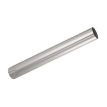 Stalen dakgoot voordeelpakket 3 m | Ø 125/90 mm | 9007 - Grijs aluminiumkleurig #9