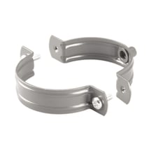 Stalen dakgoot voordeelpakket 3 m | Ø 125/90 mm | 9007 - Grijs aluminiumkleurig #11