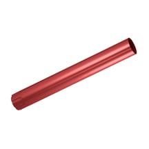 Stalen dakgoot voordeelpakket 5 m | Ø 125/90 mm | 028 - Kersrood #9